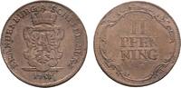 Brandenburg-Ansbach Cu 2 Pfennig Christian Friedrich Karl Alexander 1757-1791 -