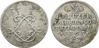 Hessen-Darmstadt 10 Kreuzer Ludwig VIII. 1739-1768 -