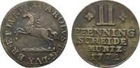 Braunschweig-Wolfenbüttel Cu 2 Pfennig Karl I. 1735-1780 -