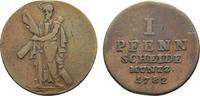 Braunschweig-Calenberg-Hannover Ausbeute Cu Pfennig Georg III. 1760-1820 -