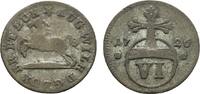 Braunschweig-Wolfenbüttel 6 Pfennig August Wilhelm 1714-1731 -