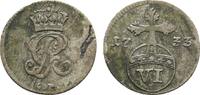 Braunschweig-Calenberg-Hannover 6 Pfennig Georg II. 1727-1760 -