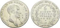 Brandenburg-Preußen 1/6 Taler Friedrich Wilhelm III. 1797-1840 -