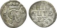 Corvey, Abtei 4 Gute Pfennige Christoph von Bellinghausen 1678-1696 -