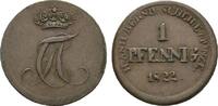 Anhalt-Bernburg Cu Pfennig Alexius Friedrich Christian 1796-1834 -