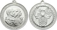 Brandenburg-Preußen Tragbare Zinnmedaille Wilhelm II. 1888-1918 -