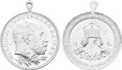 Brandenburg-Preußen Tragbare Aluminiummedaille Wilhelm I. 1861-1888 -
