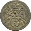 Würzburg, Bistum Einseitige 3 Pfennig Adam Friedrich von Seinsheim 1755-1779 -