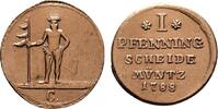 Braunschweig-Calenberg-Hannover Cu Pfennig Georg III. 1760-1820 -