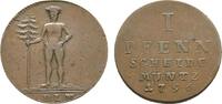 Braunschweig-Calenberg-Hannover Cu Pfennig Georg III. 1760-1820 -