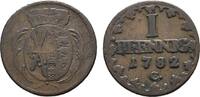 Sachsen-Albertinische Linie Cu Pfennig Friedrich August III. 1763-1806 -