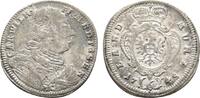 Brandenburg-Ansbach 6 Kreuzer Karl Wilhelm Friedrich 1729-1757 -
