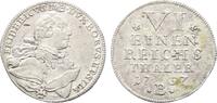 Brandenburg-Bayreuth 1/6 Taler Friedrich 1735-1763 -