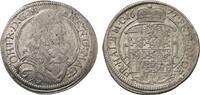 Brandenburg-Ansbach 6 Kreuzer Johann Friedrich 1667-1686 -