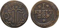Augsburg, Bistum Kipper Cu Kreuzer Heinrich von Knörringen 1598-1646 -
