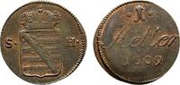 Sachsen-Hildburghausen Cu Heller Friedrich 1784-1826 -