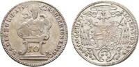 Salzburg, Erzbistum 10 Kreuzer Sigismund III. von Schrattenbach 1753-1771 -
