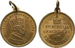 Brandenburg-Preußen Tragbare Bronzemedaille Wilhelm I. 1861-1888 -