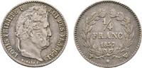 Frankreich 1/4 Franc Louis Philippe I. 1830-1848 -