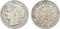 Frankreich 50 Centimes Dritte Republik 1870-1940 -