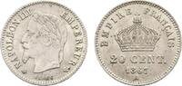 Frankreich 20 Centimes Napoleon III. 1852-1870 -
