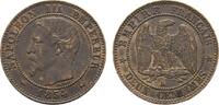 Frankreich Cu 2 Centimes Napoleon III. 1852-1870 -
