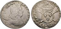 Frankreich 1/4 Ecu aux insignes Ludwig XIV. 1643-1715 -