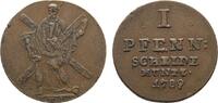 Braunschweig-Calenberg-Hannover Ausbeute Cu Pfennig Georg III. 1760-1820 -