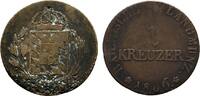 Bayern Cu Kreuzer Maximilian I. Joseph 1806-1825 -