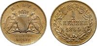 Baden-Durlach Cu 1/2 Kreuzer Friedrich I. 1852-1907 -