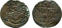 Braunschweig-Wolfenbüttel Cu 2 Pfennig Kippermünzen im Gebiet Friedrich Ulrichs -