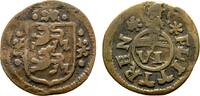 Braunschweig-Wolfenbüttel Cu 6 Flitter Kippermünzen im Gebiet Friedrich Ulrichs -
