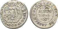 Sachsen-Albertinische Linie 1/12 Taler Johann Georg IV. 1691-1694 -