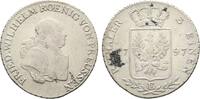 Brandenburg-Preußen 1/3 Taler Friedrich Wilhelm II. 1786-1797 -