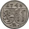 Salzburg, Erzbistum Einseitiger Pfennig Andreas Jakob Graf von Dietrichstein 1747-1753 -