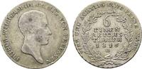 Brandenburg-Preußen 1/6 Taler Friedrich Wilhelm III. 1797-1840 -