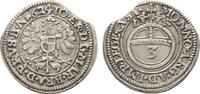 Brandenburg-Ansbach 3 Kreuzer Joachim Ernst 1603-1625 -