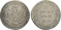 Sachsen-Albertinische Linie 1/12 Taler Johann Georg IV. 1691-1694 -