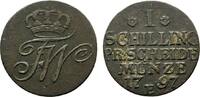 Brandenburg-Preußen Cu Schilling Friedrich Wilhelm II. 1786-1797 -