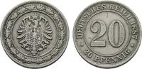 Kleinmünzen 20 Pfennig -