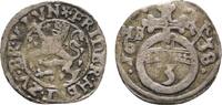 Braunschweig-Lüneburg-Celle 3 Pfennig Friedrich von Celle 1636-1648 -