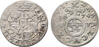 Brandenburg-Preußen 1/24 Taler Friedrich Wilhelm 1640-1688 -