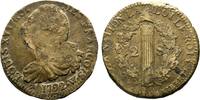 Frankreich Cu 2 Sols constitutionnel Ludwig XVI. 1774-1793 -
