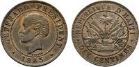 Haiti 10 Centimes Republik seit 1863 -