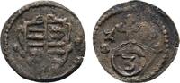 Mansfeld-vorderortische Linie Kipper Cu 3 Pfennig Anonyme Gepräge um 1620 -