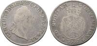 Pfalz, Kurlinie 1/2 Taler Karl Theodor 1743-1799 -