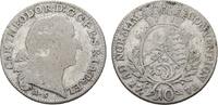 Pfalz, Kurlinie 10 Kreuzer Karl Theodor 1743-1799 -