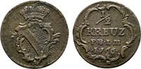 Baden-Durlach Cu 1/2 Kreuzer Karl Friedrich 1738-1806 -