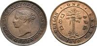 Ceylon Cent Victoria 1837-1901 -