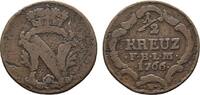 Baden-Durlach Cu 1/2 Kreuzer Karl Friedrich 1738-1806 -